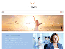 Tablet Screenshot of hermesconsulting.com.tr